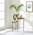 Namid Gold Plant Stand - Furniture Now (CA)