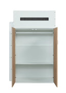 Nerice White & Oak Loft Bed - Furniture Now (CA)