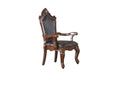 Picardy Cherry Oak & PU Arm Chair - Furniture Now (CA)