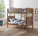 Ranta Antique Oak Bunk Bed (Twin/Twin) - Furniture Now (CA)