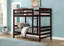 Ronnie Espresso Bunk Bed (Twin/Twin) - Furniture Now (CA)