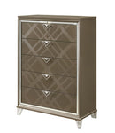 Skylar Dark Champagne Chest - Furniture Now (CA)