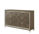 Skylar Dark Champagne Dresser - Furniture Now (CA)
