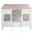 Spring Cottage White & Pink Full Bed - Furniture Now (CA)