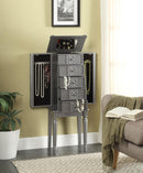 Tammy Silver Jewelry Armoire - Furniture Now (CA)