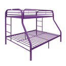 Tritan Purple Bunk Bed (Twin/Full) - Furniture Now (CA)