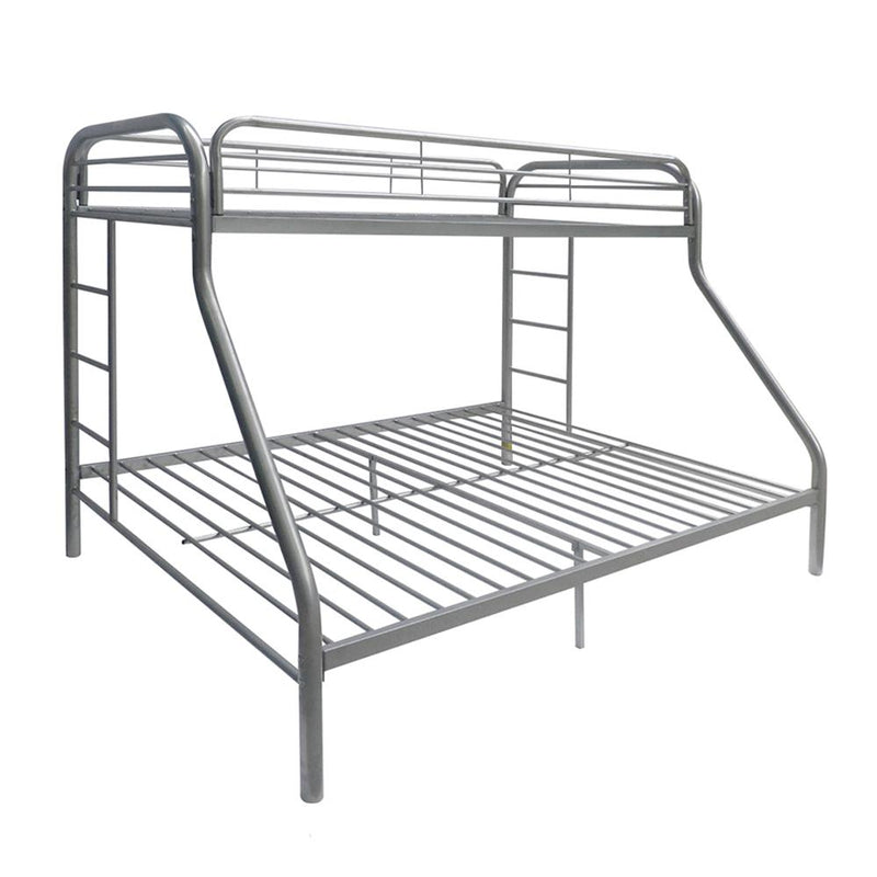 Tritan Silver Bunk Bed (Twin/Full) - Furniture Now (CA)
