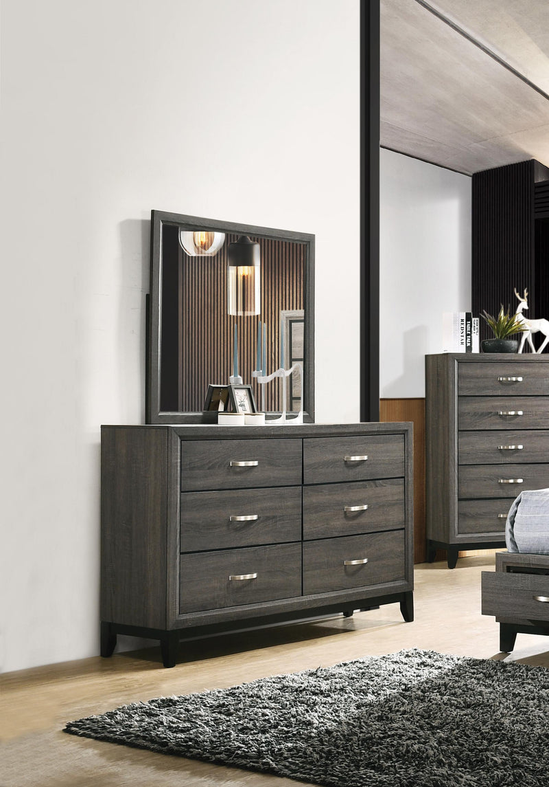 Valdemar Weathered Gray Dresser - Furniture Now (CA)