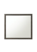 Valdemar Weathered Gray Mirror - Furniture Now (CA)