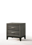 Valdemar Weathered Gray Nightstand - Furniture Now (CA)