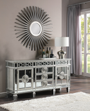 Varian Mirrored & Antique Platinum Server - Furniture Now (CA)