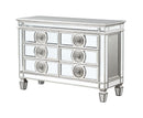 Varian Mirrored & Antique Platinum Server - Furniture Now (CA)