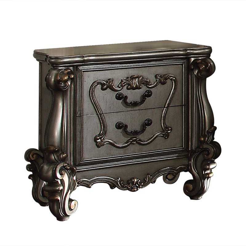 Versailles Antique Platinum Nightstand - Furniture Now (CA)