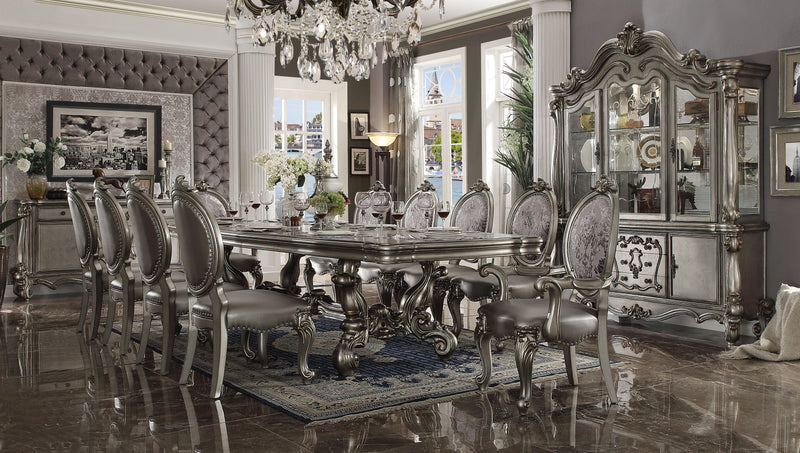 Versailles Antique Platinum Dining Table - Furniture Now (CA)