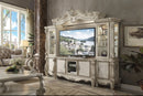 Versailles Bone White Entertainment Center (Side Piers & Bridge) - Furniture Now (CA)