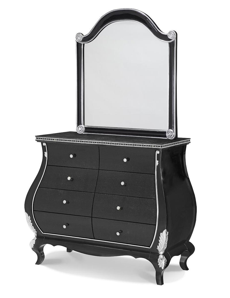 Aico Hollywood Swank Bombe Chest Mirror - Furniture Now (CA)