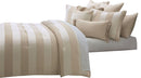Amalfi 9-pc Queen Comforter Set in Sand - Furniture Now (CA)