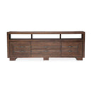 Carrollton TV Console in Rustic Ranch - Furniture Now (CA)
