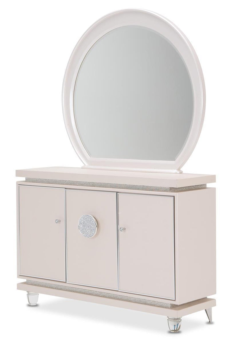 Glimmering Heights 3 Door Sideboard in Ivory - Furniture Now (CA)