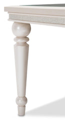 Glimmering Heights Leg Dining Table in Ivory - Furniture Now (CA)