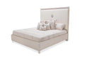 Glimmering Heights Cal King Upholstered Bed in Ivory - Furniture Now (CA)