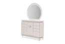 Glimmering Heights Upholstered Dresser in Ivory - Furniture Now (CA)