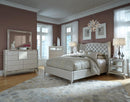 Hollywood Loft Upholstered Dresser in Frost - Furniture Now (CA)