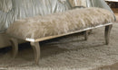 Hollywood Swank Bed Bench in Platinum - Furniture Now (CA)