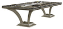 Hollywood Swank Rectangular Dining Table in Pearl Caviar - Furniture Now (CA)