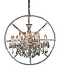 Lighting Pena 15 Light Chandelier in Clear and Chrome - Furniture Now (CA)