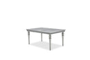 Melrose Plaza Leg Dining Table in Dove 9019000-118 - Furniture Now (CA)