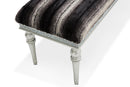 Melrose Plaza Non-Storage Bed Bench in Dove - Furniture Now (CA)