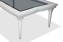 Melrose Plaza Rectangular Cocktail Table in Dove - Furniture Now (CA)