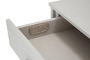 Melrose Plaza Upholstered Vanity in Dove - Furniture Now (CA)