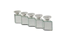 Montreal Mirorred Cube Linear Candle Holder - Furniture Now (CA)