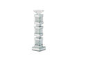 Montreal Mirrored/Crystal Candle Holders, Tall (2/pack) - Furniture Now (CA)