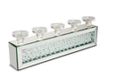 Montreal Rect.Mirror Framed Candle Hldr.w/Crystal Accents - Furniture Now (CA)