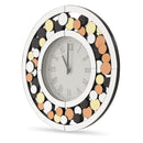 Montreal Round Clock w/Colored Accents - Furniture Now (CA)