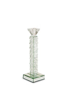 Montreal Slender Mirrored Crystal Candle Holder, Small(6/pack) - Furniture Now (CA)