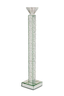 Montreal Slender Mirrored Crystal Candle Holder, Large (6/pack) - Furniture Now (CA)