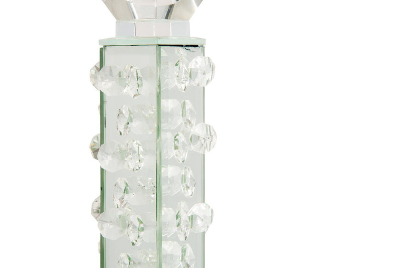 AICO Montreal Crystal Tower w/Mirror, Small (2/pack) - Furniture Now (CA)