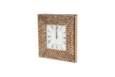 Montreal Square Wall Clock w/Crystal Accents - Furniture Now (CA)