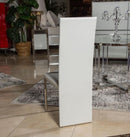 State St Short Side Chair in Glossy White (Set of 2) - Furniture Now (CA)