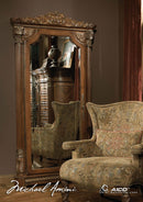 Villa Valencia Accent Wall Mirror in Chestnut - Furniture Now (CA)