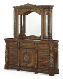 Villa Valencia Mirror with Lighting Box in Chestnut - Furniture Now (CA)
