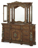Villa Valencia Mirror with Lighting Box in Chestnut - Furniture Now (CA)