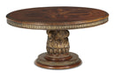 Villa Valencia Round Dining Table in Classic Chestnut 72001-55 - Furniture Now (CA)