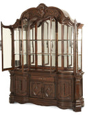 Windsor Court China Buffet in Vintage Fruitwood 70005-6-54 - Furniture Now (CA)