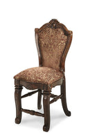 Windsor Court Counter Height Chair in Vintage Fruitwood (Set of 2) - Furniture Now (CA)