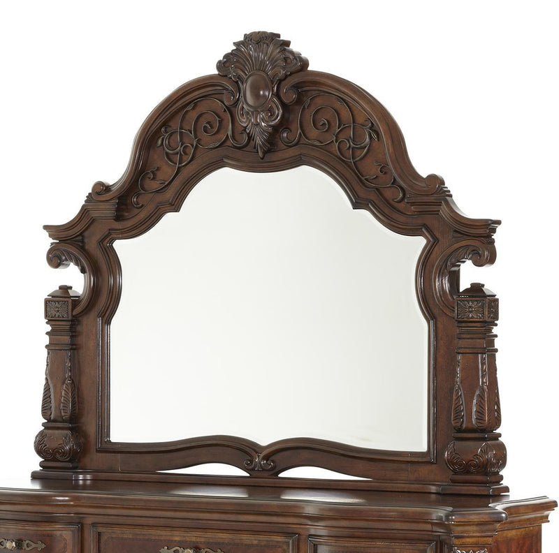 Windsor Court Dresser Mirror in Vintage Fruitwood - Furniture Now (CA)